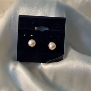 Hand Crafted Yellow Pearl Earrings